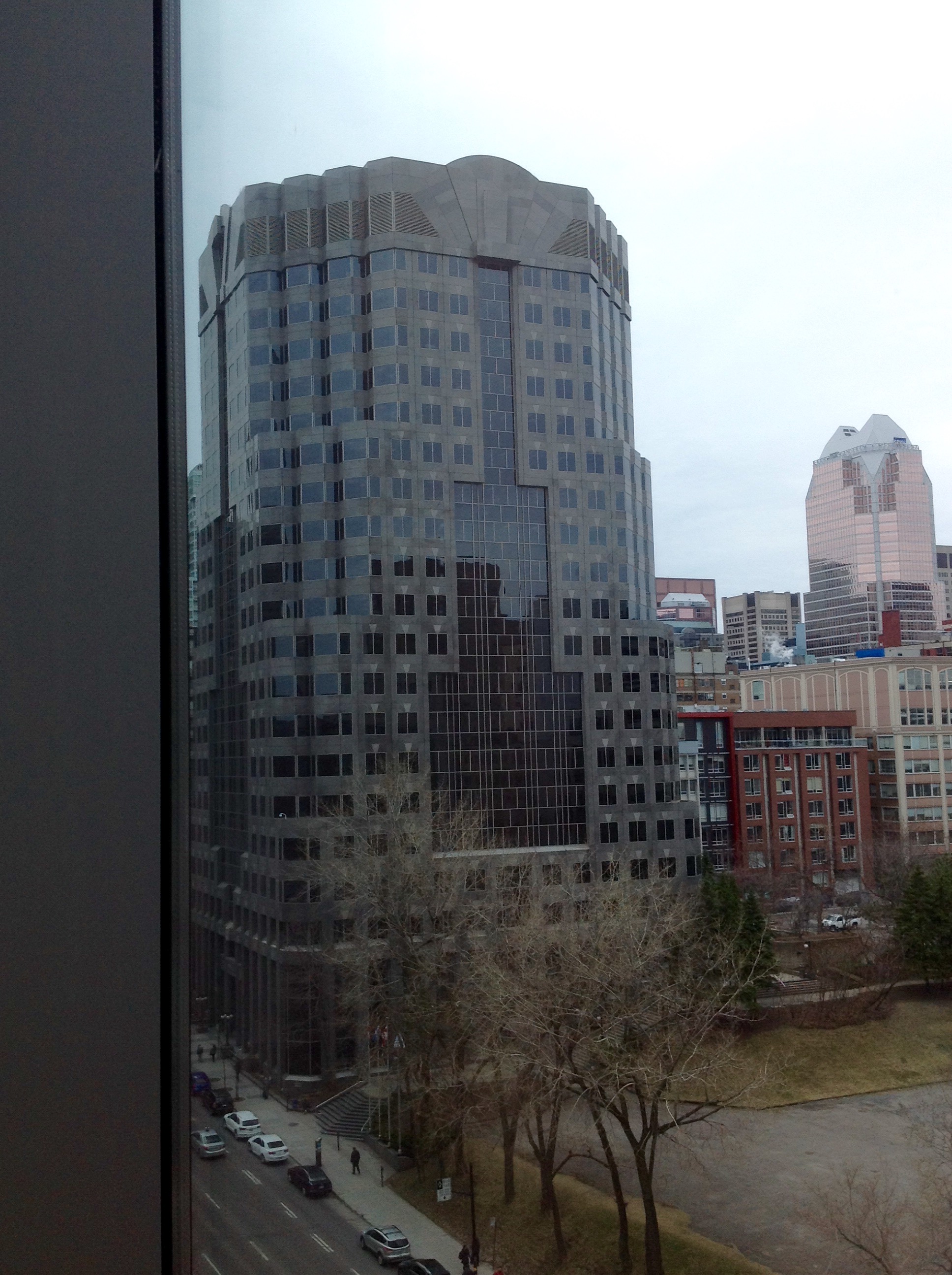 US consulate as seen from hotel room